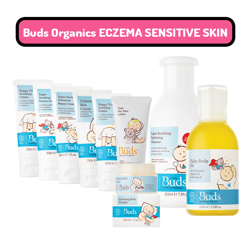 Buds Organics ENTIRE RANGE up to 22% OFF - Suitable for Eczema sensitive skin